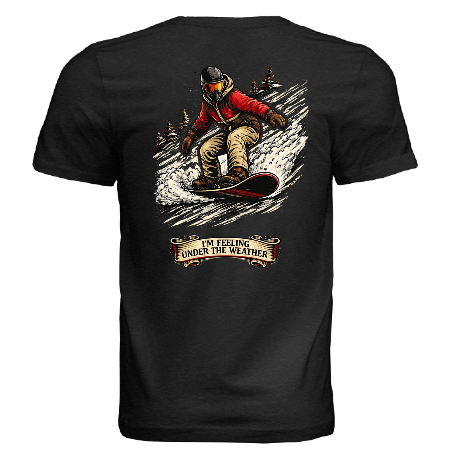 BLK HTHR TRIBLND - BACK