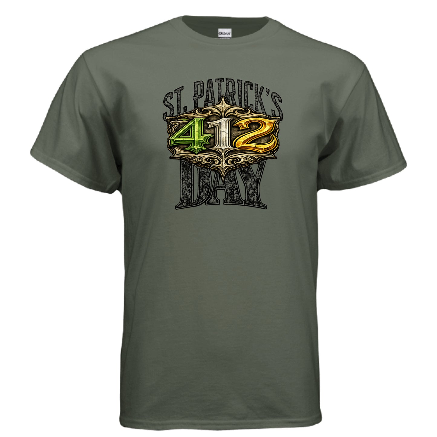 MILITARY GREEN - FRONT