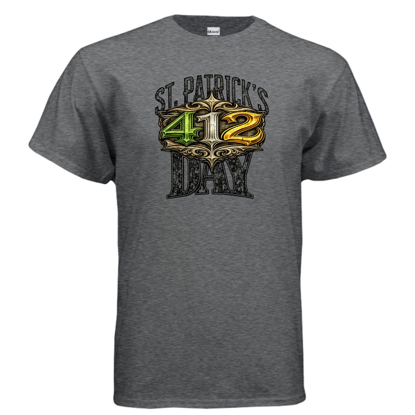 DARK HEATHER - FRONT